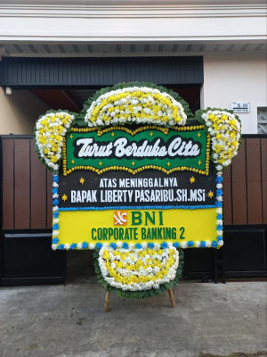 Papan Bunga Duka di Kedungkeris