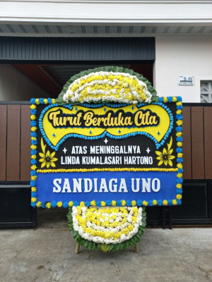 Papan Bunga Duka di Kedungkeris