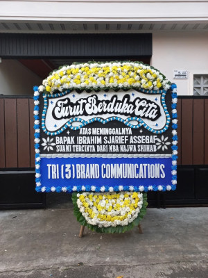Papan Bunga Duka di Kedungkeris